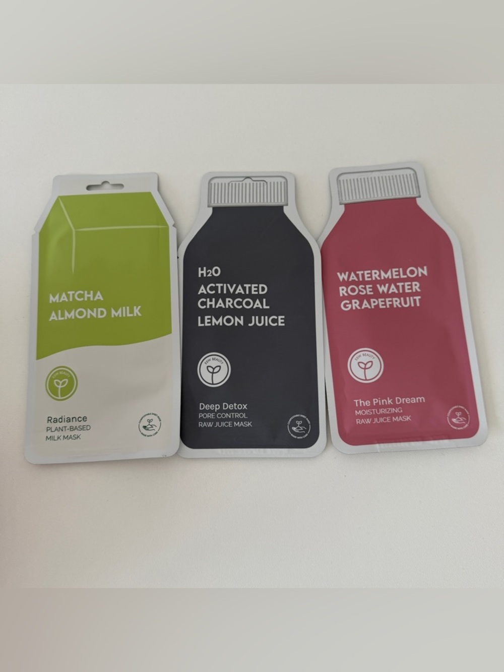 ESW beauty face masks - set of 3